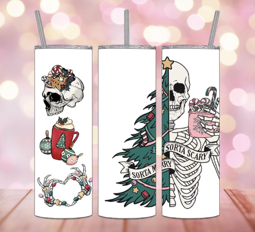 Sorta Merry Sorta Scary 20oz tumbler