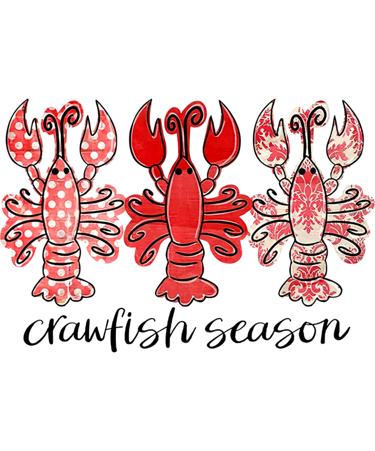 Crawfish season DTF Transfer
