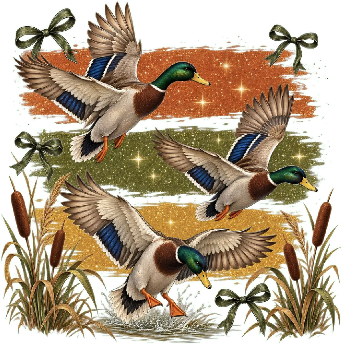 Ducks DTF Transfer