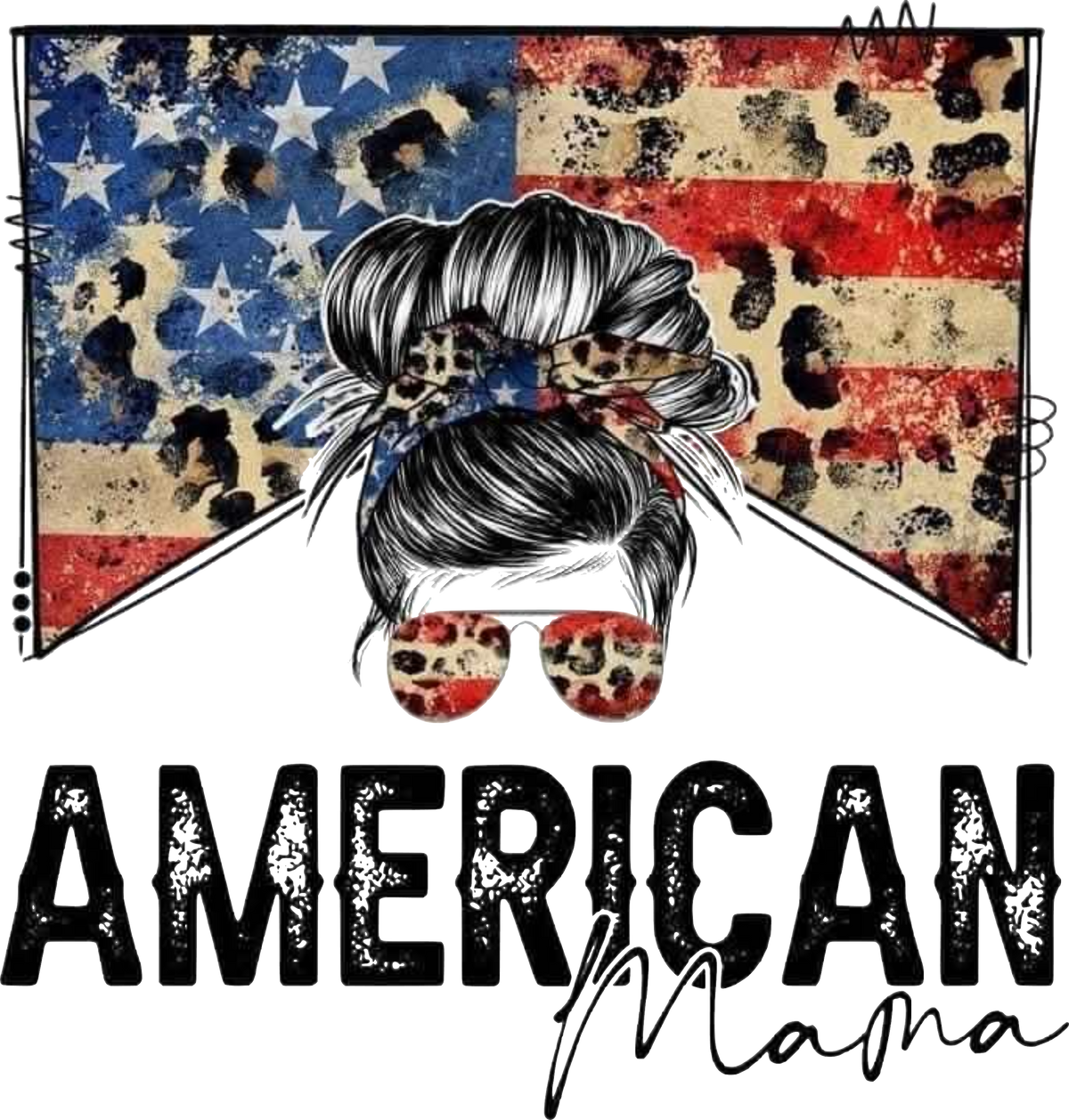 America mama DTF Transfer