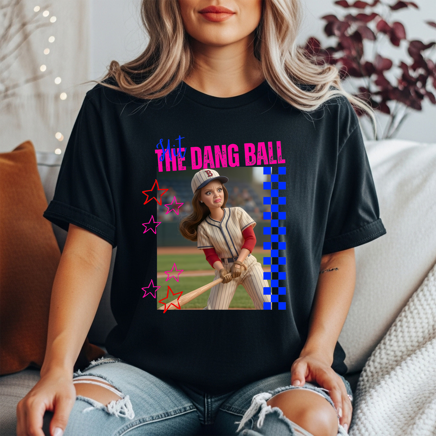 Hit the dang ball t-shirt