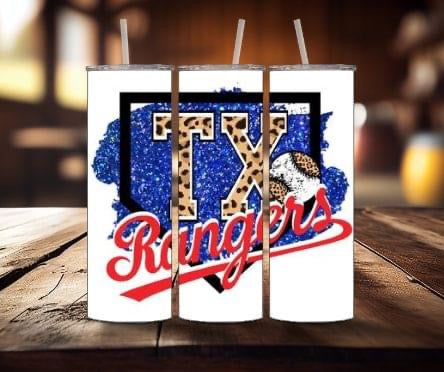 Texas Rangers 20oz Tumbler