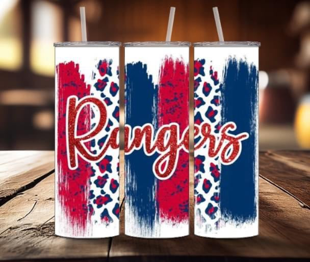 Texas Rangers 20oz Tumbler
