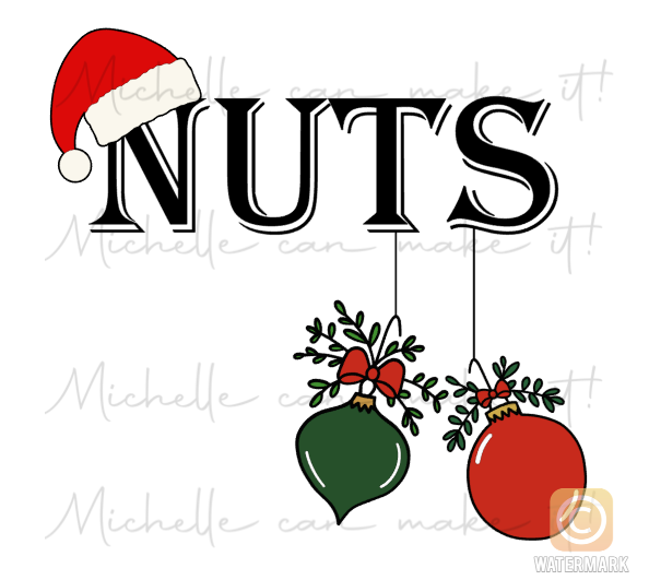Chest Nuts SUBLIMATION TRANSFERS