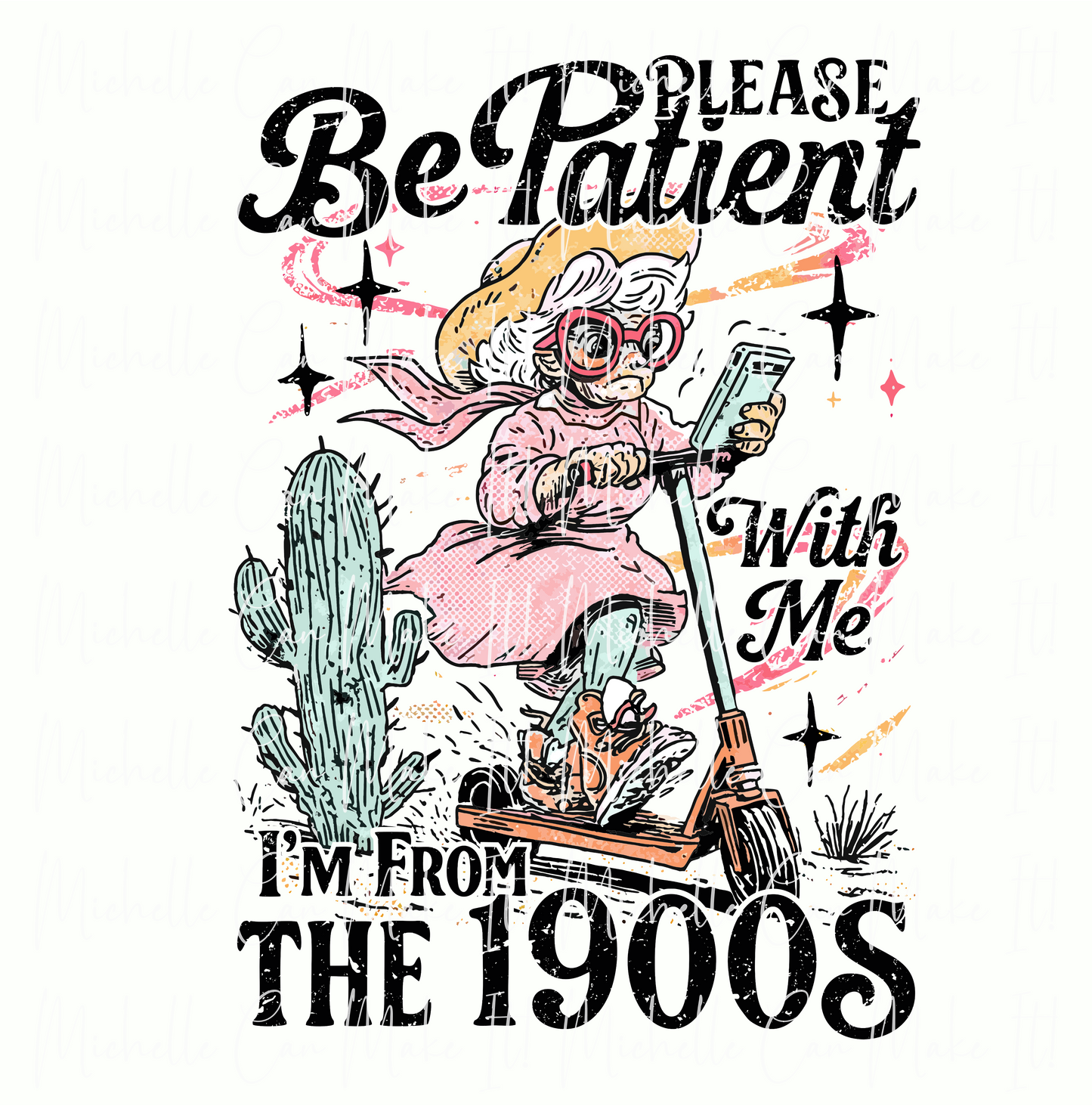 Please be patient DTF Transfer Sheet
