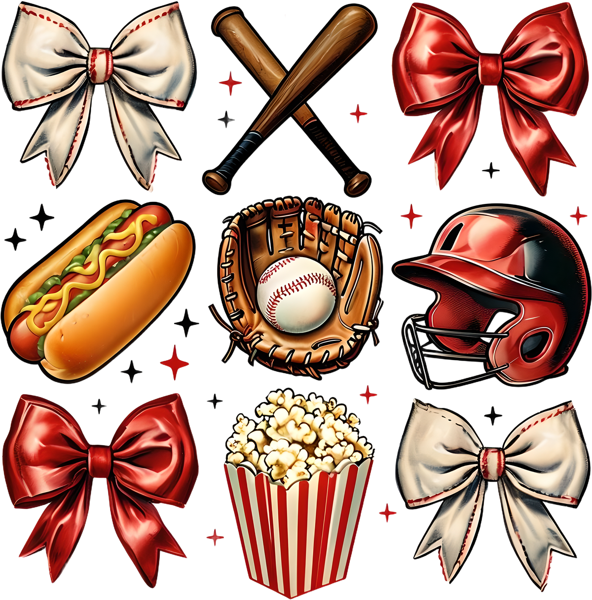 Baseball DTF Transfer
