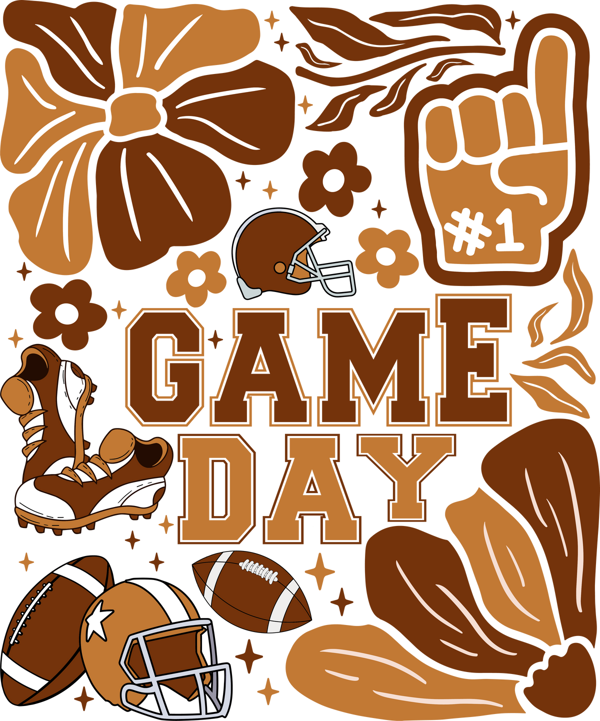 Football gameday DTF Transfer