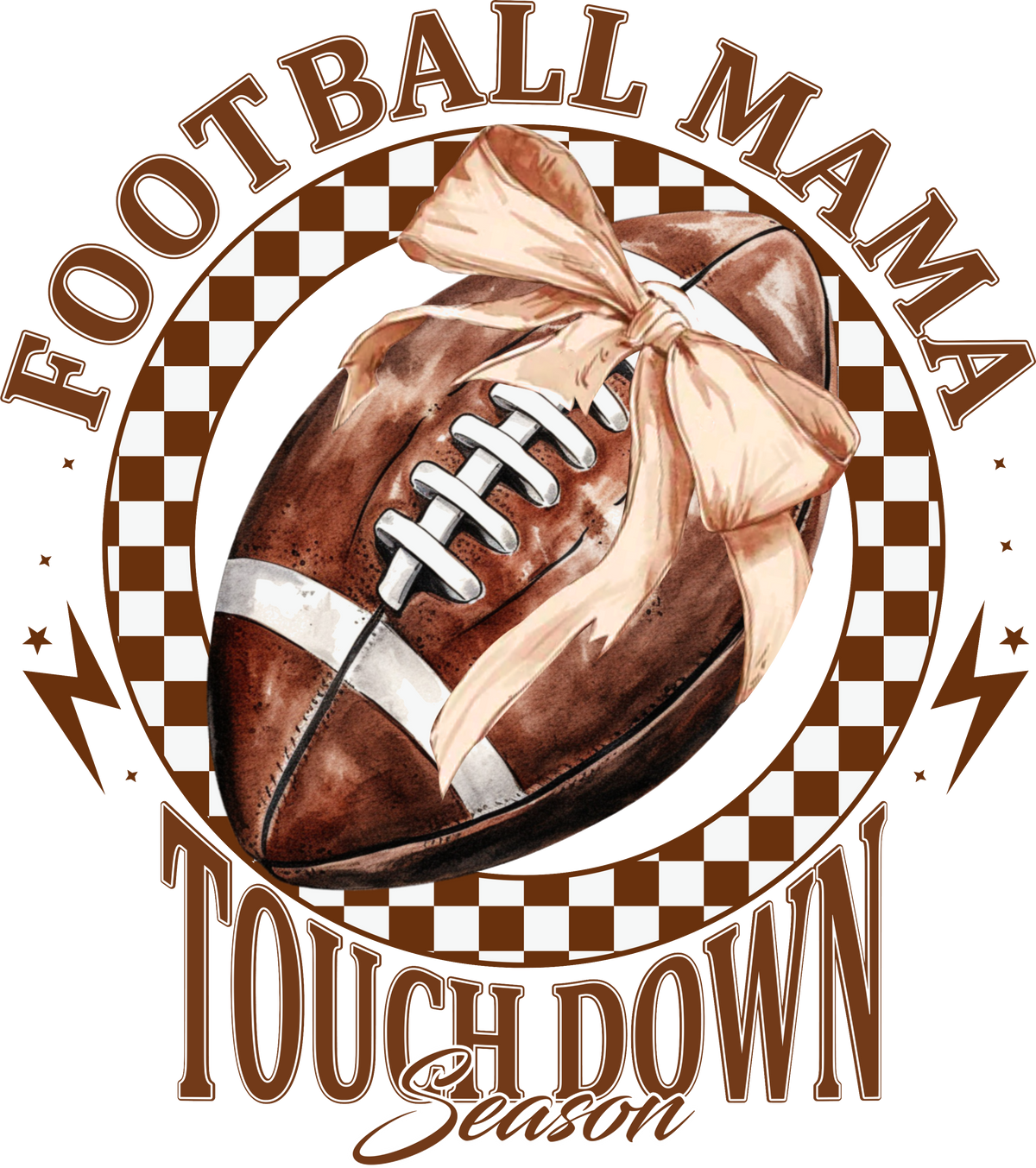Football mama DTF Transfer