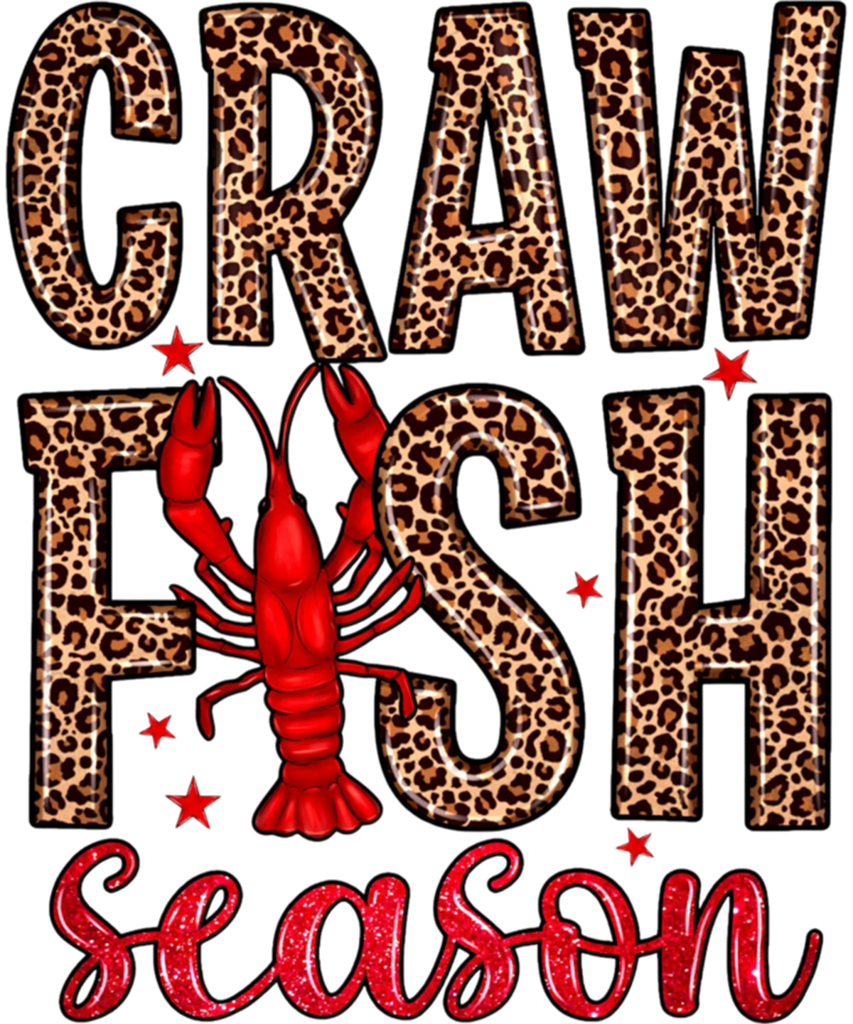 Crawfish season DTF Transfer