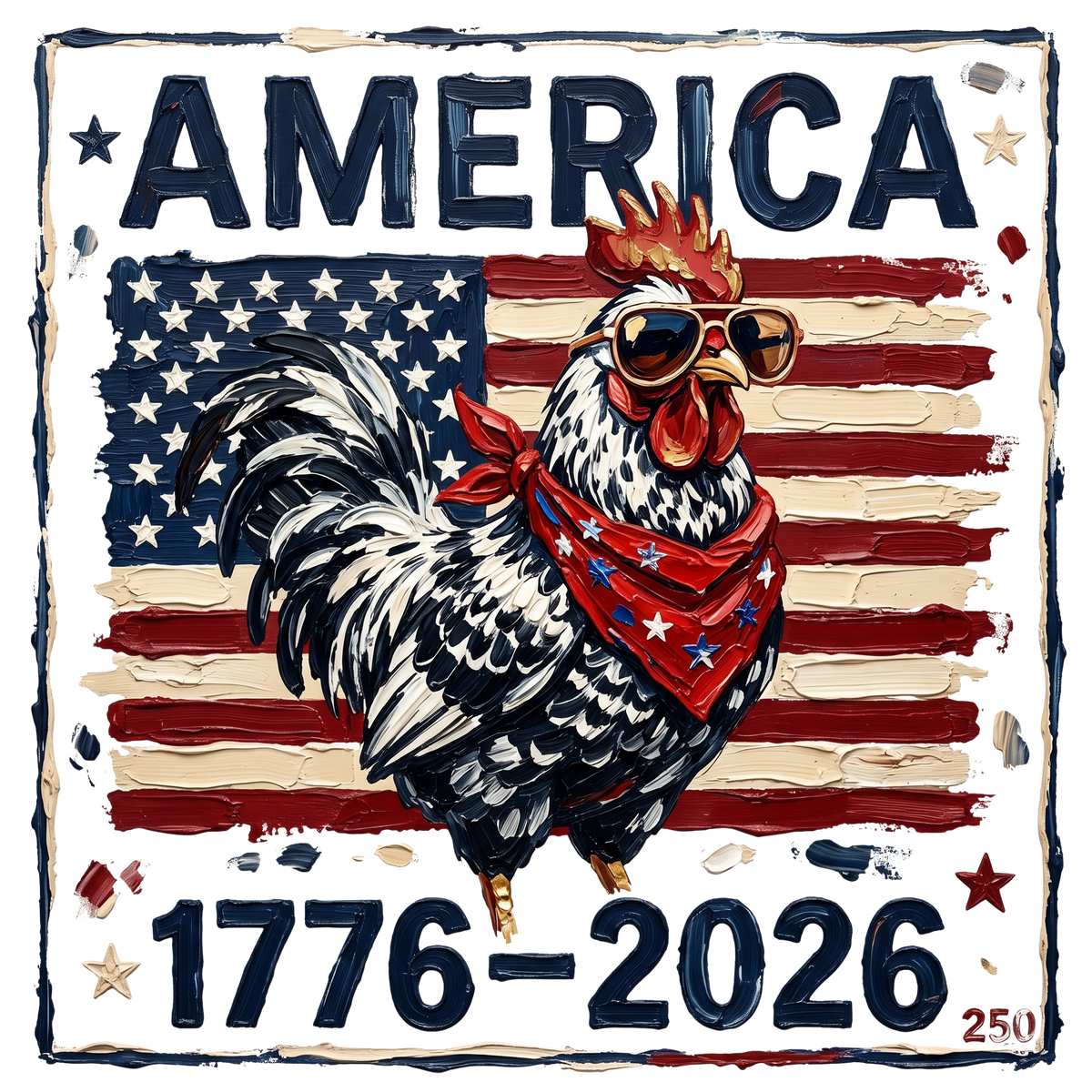 America 250 DTF Transfer