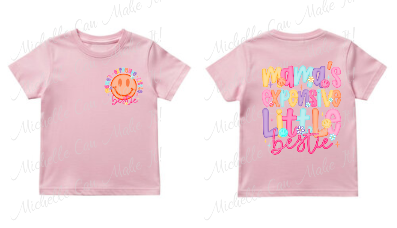 Mama's expensive little bestie Youth t-shirt
