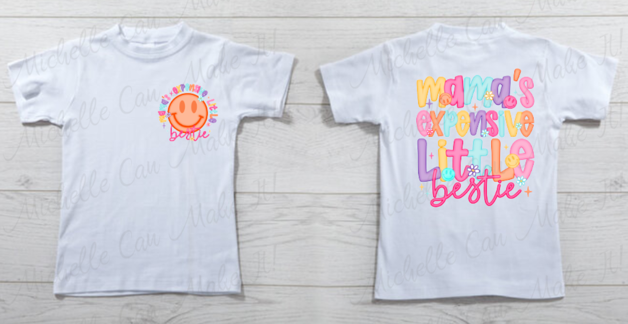 Mama's expensive little bestie Youth t-shirt