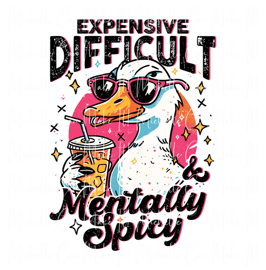 Expensive, difficult and mentally spicy DTF Transfer Sheet